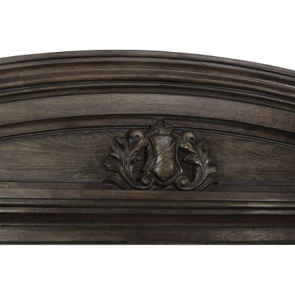 A.R.T. Vintage Salvage Walnut Chambers Panel Bed - Queen Size