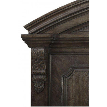 A.R.T. Vintage Salvage Walnut Chambers Panel Bed - Queen Size
