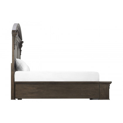A.R.T. Vintage Salvage Walnut Chambers Panel Bed - California King Size