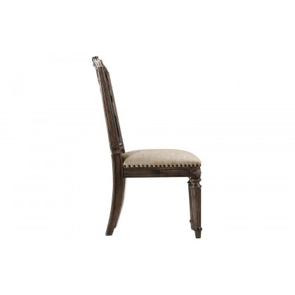 A.R.T. - Furniture Vintage Salvage Tristan Fret Back Side Chair Set of 2