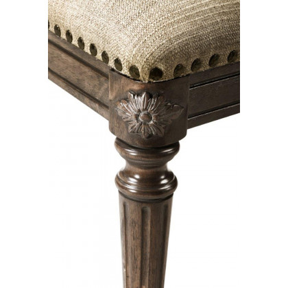 A.R.T. - Furniture Vintage Salvage Tristan Fret Back Side Chair Set of 2