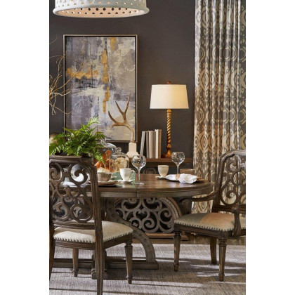 A.R.T. - Furniture Vintage Salvage Aiden Round Dining Table
