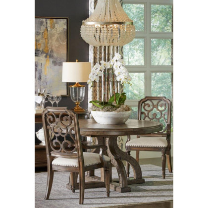 A.R.T. - Furniture Vintage Salvage Aiden Round Dining Table