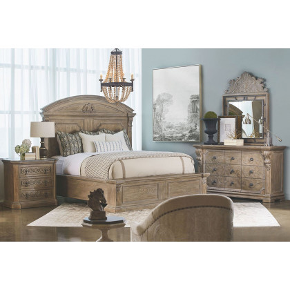 A.R.T. - Arch Salvage Parchment Jackson Drawer Chest
