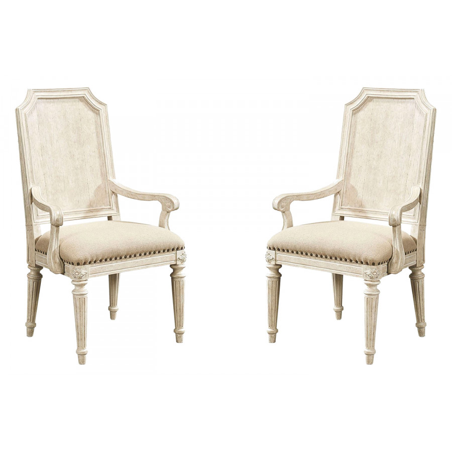 A.R.T. - Arch Salvage Cirrus Mills Arm Chair Set of 2