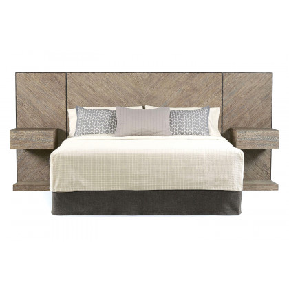 A.R.T. - Epicenters Austin Brown Cedar Park Wall Nightstand Set of 2