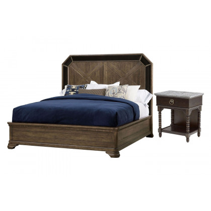 A.R.T. American Chapter Grand National Panel Bed - King Size