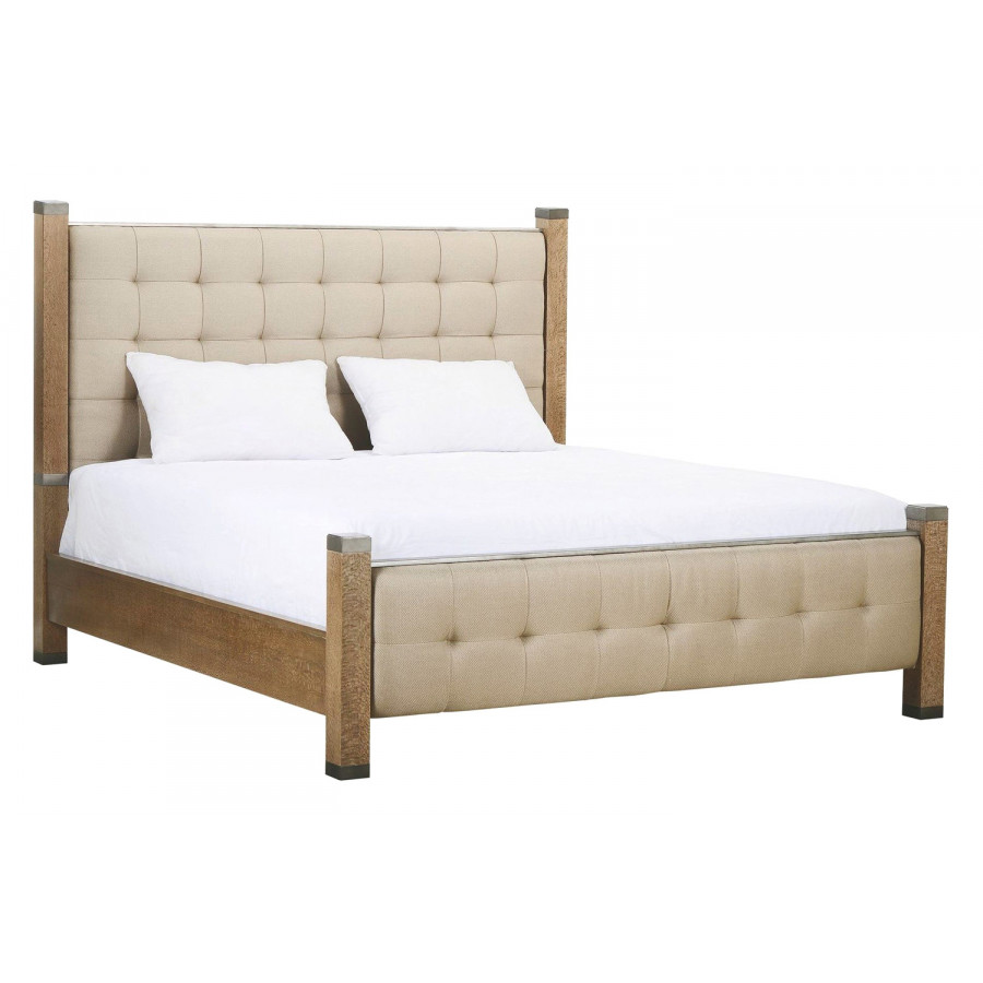 A.R.T. Prossimo Pizza Alto Upholstered Poster Bed - California King Size
