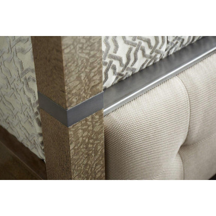 A.R.T. Prossimo Pizza Alto Upholstered Poster Bed - California King Size