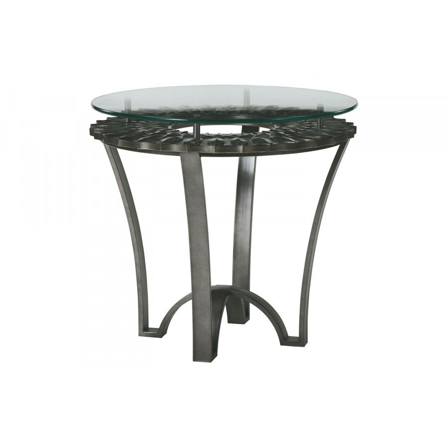 A.R.T. - Prossimo Bronze Metallic Veneto Lamp Table
