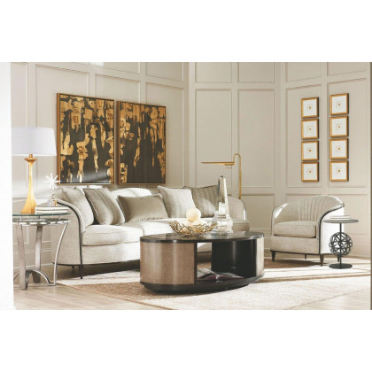 A.R.T. - Prossimo Bronze Metallic Veneto Lamp Table