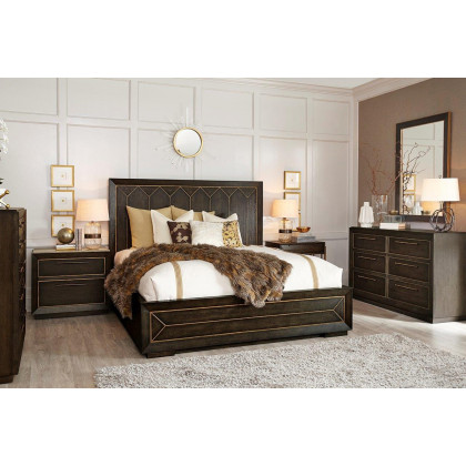 A.R.T. Furniture Woodwright Eichler Panel Bed - Queen Size