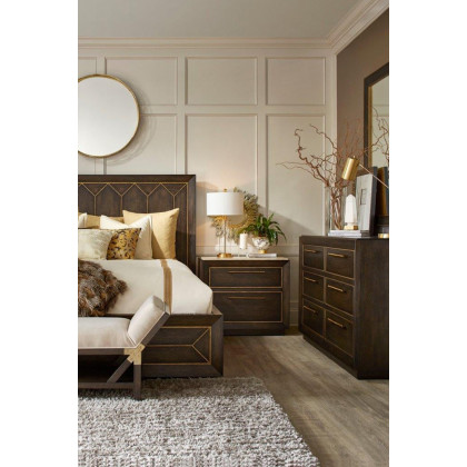 A.R.T. Furniture Woodwright Eichler Panel Bed - Queen Size