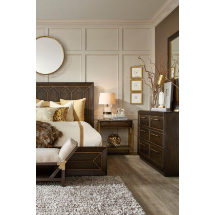A.R.T. Furniture Woodwright Eichler Panel Bed - Queen Size
