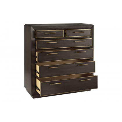 A.R.T. - WoodWright Brown Eichler Panel Bedroom Set