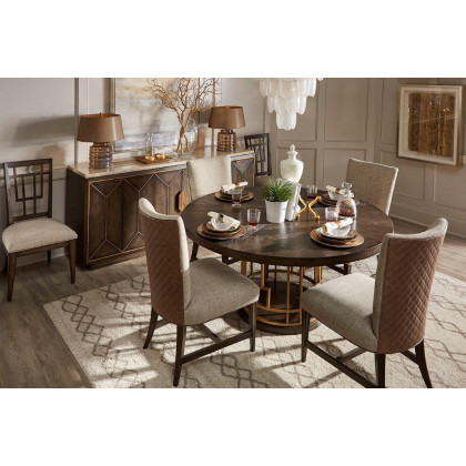 A.R.T. Furniture Woodwright Rohe Side Chair Set of 2 - Brown