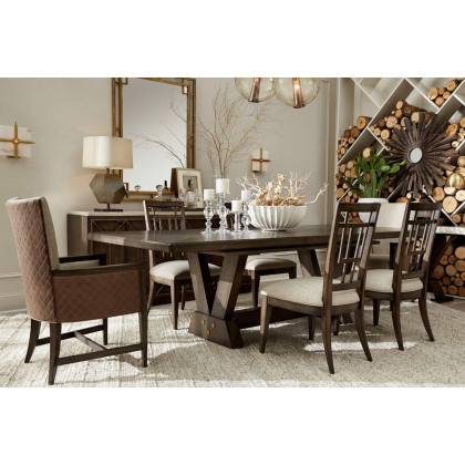 A.R.T. - Furniture Woodwright Racine Upholstered Arm Chair Set of 2