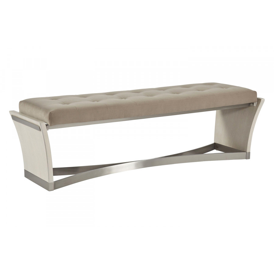 A.R.T. - La Scala Nickel Bed Bench
