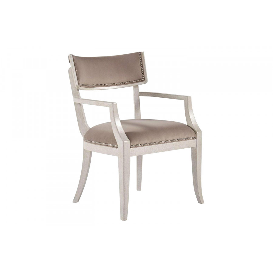 A.R.T. - La Scala Ivory Klismos Arm Chair Set of 2