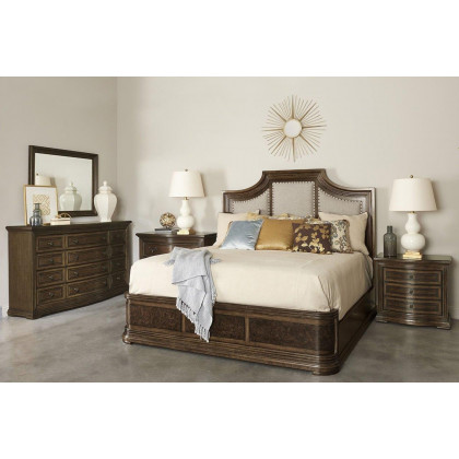 A.R.T. - Kingsport Medium Oak Bevel Mirror