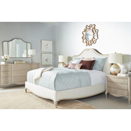 A.R.T. Furniture Charme Upholstered Panel Bed - King Size