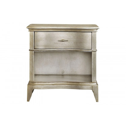 A.R.T. - Starlite Silver Open Nightstand