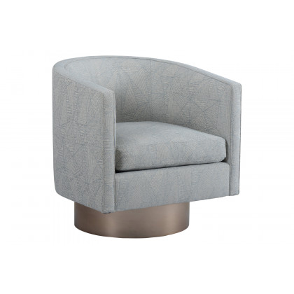 A.R.T. - Epicenters Maya Swivel Chair Seamiest Geometric