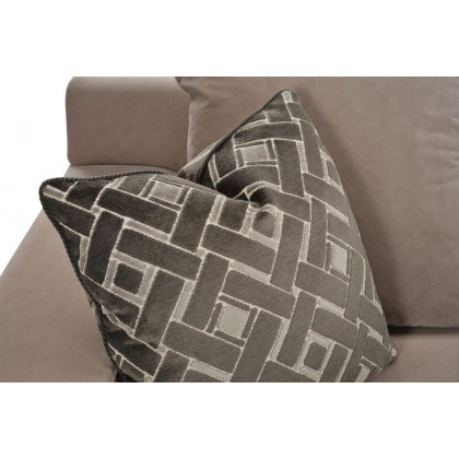 A.R.T. - Furniture Prossimo Divano Crema Sectional Sofa with Bookcase