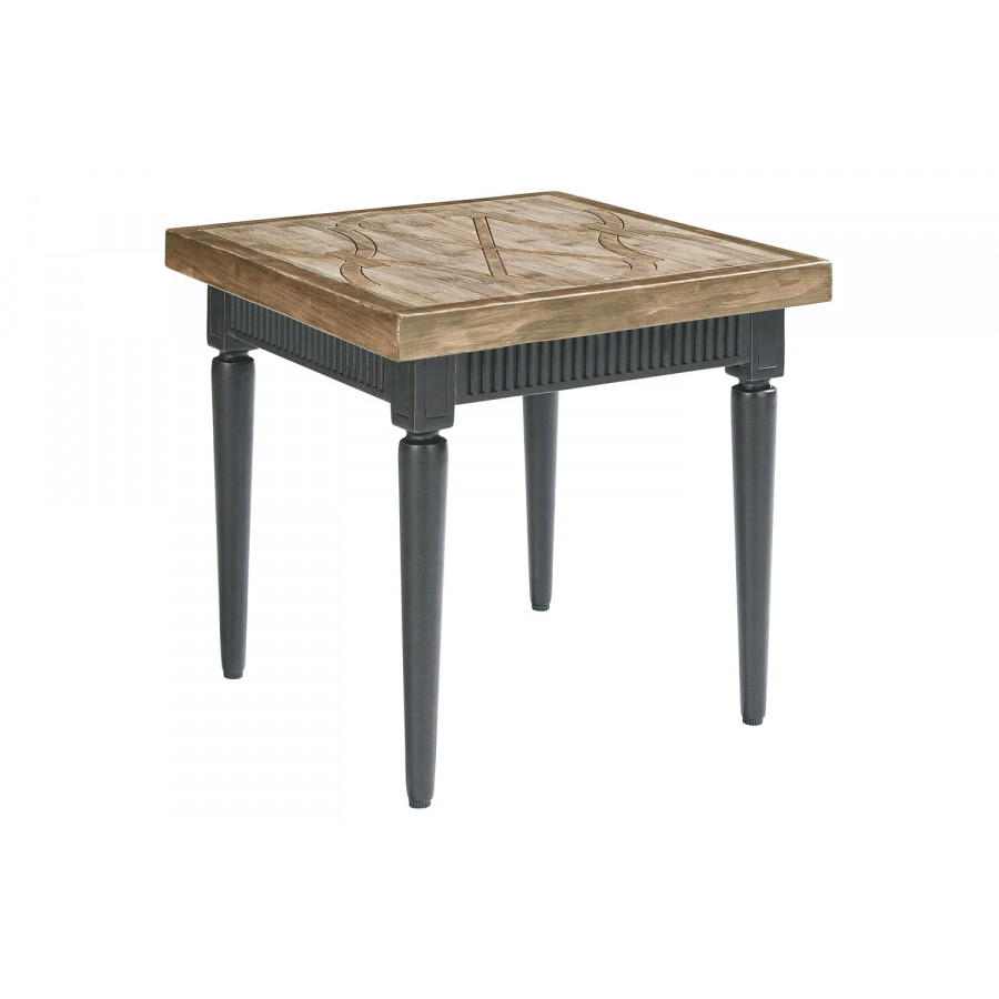 A.R.T. - Morrissey Leon Charcoal 22 Square Outdoor End Table