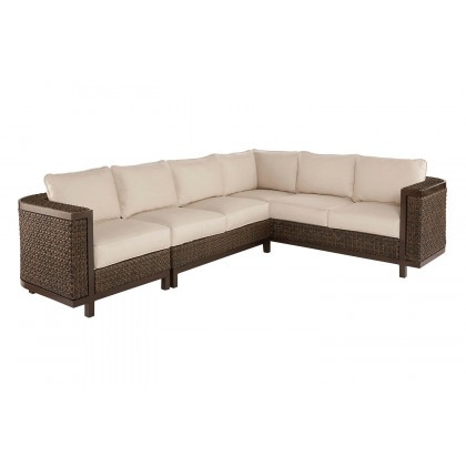 A.R.T. - Epicenters Outdoor Brentwood Wicker Corner/End Chair