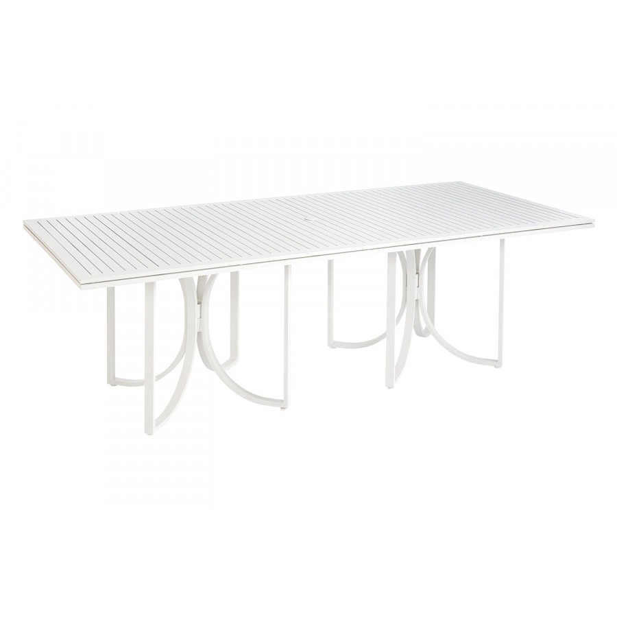 A.R.T. - Cityscapes Paint White Empire Outdoor Rectangular Dining Table