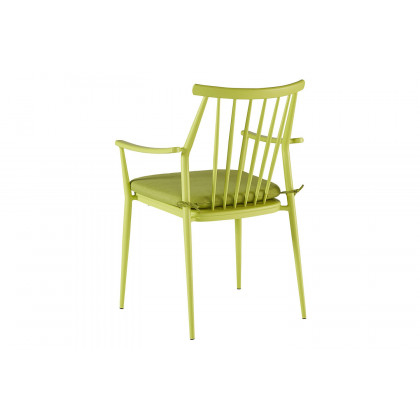 A.R.T. - Epicenters Austin Paint Green Darrow Outdoor Arm Chair Set of 2