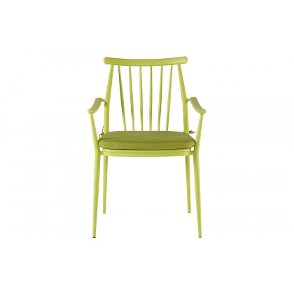 A.R.T. - Epicenters Austin Paint Green Darrow Outdoor Arm Chair Set of 2