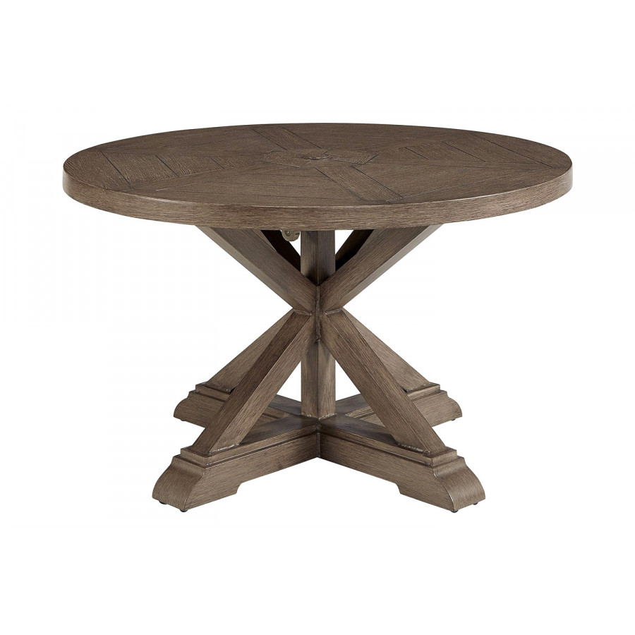 A.R.T. - Summer Creek Outdoor Pampas Round Dining Table