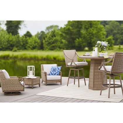 A.R.T. - Summer Creek Outdoor Pampas Universal Gathering Table