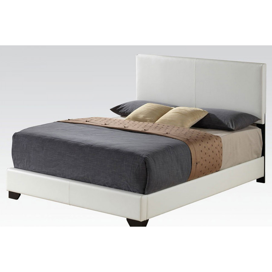 ACME Ireland Upholstered Bed - White, Full Size