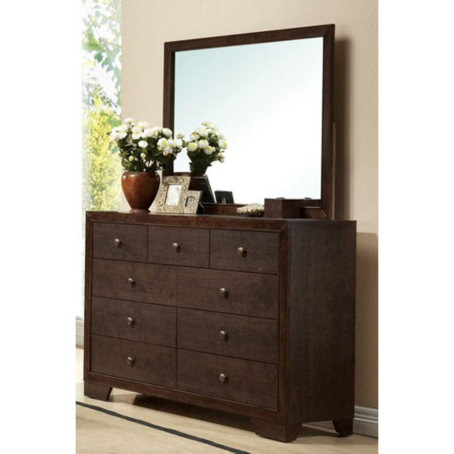 ACME - Madison Mirror in Espresso