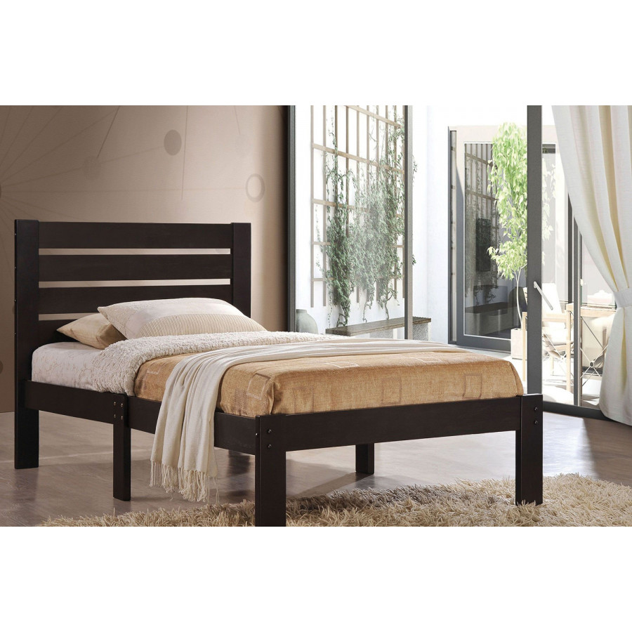 ACME Kenney Espresso Platform Bed - Queen Size