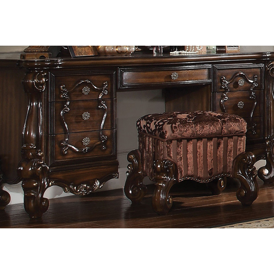 ACME Versailles Vanity Desk - Cherry Oak