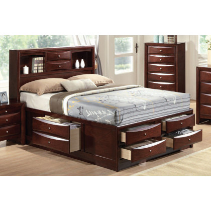ACME - Ireland Bookcase Storage Bed