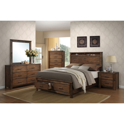 ACME - Merrilee Mirror in Oak