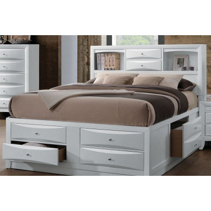 ACME - Ireland Bookcase Storage Bed