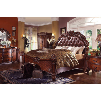 ACME Vendome Queen Bed - Cherry