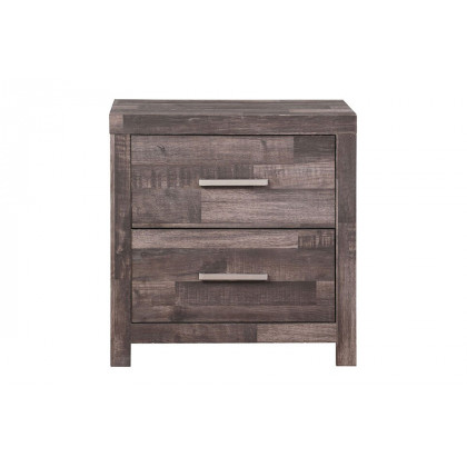 ACME - Juniper Nightstand in Dark Oak