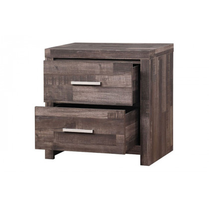 ACME - Juniper Nightstand in Dark Oak