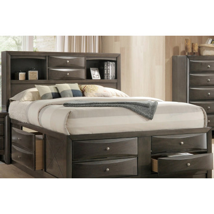 ACME - Ireland Bookcase Storage Bed