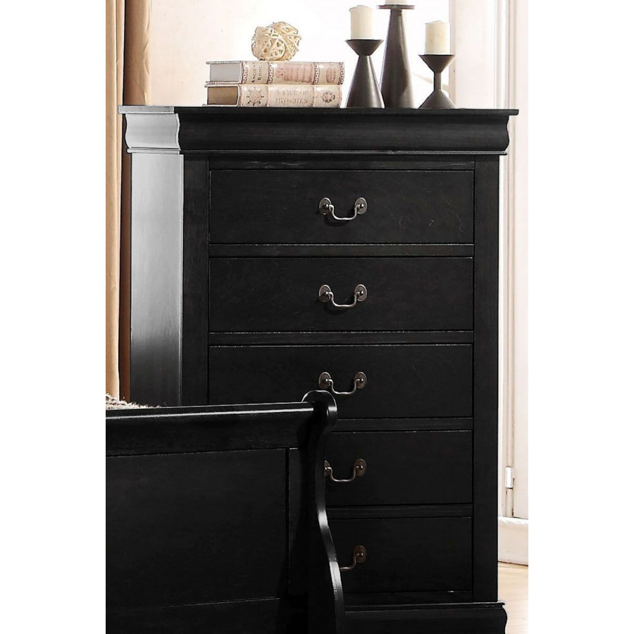 ACME Louis Philippe Chest - Black