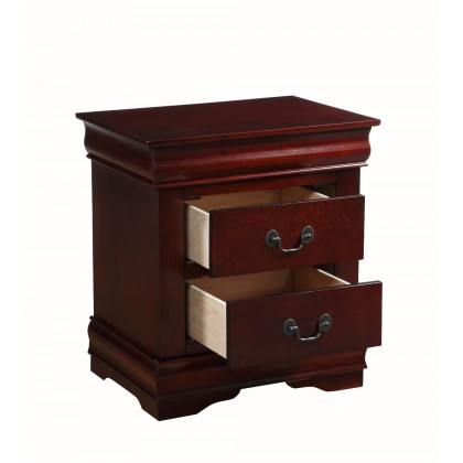 ACME Louis Philippe Nightstand - Cherry