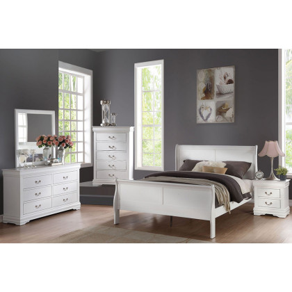 ACME Louis Philippe Chest - White