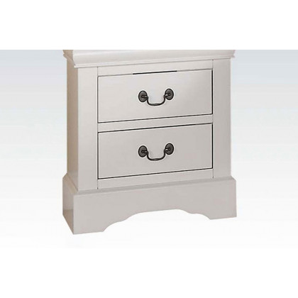 ACME Louis Philipe III Nightstand - White